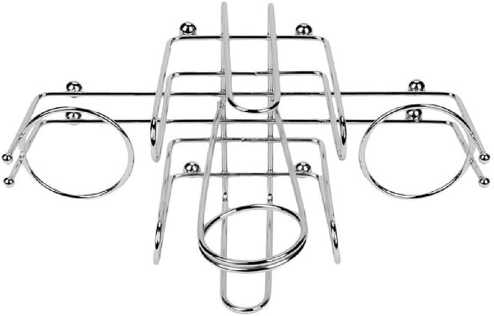 Sugar Packet Holder Chrome Plated Set of 2- Metal Sweetener Container Coffee Accessories Sugar Caddy Holder for Restaurant Home Sugar Tea Bag Basket
