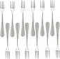 Set of 12 Stainless Steel - Steel Flatware Silverware Cutlery Kitchen Tableware for Home Restaurant for Stirring Coffee Dessert Cake Ice Cream Cappuccino