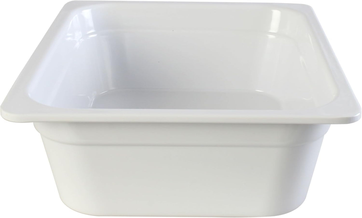 Deep Anti-Jam Food Pan Melamine - Gastronorm Pan Steam Table Pan Platters Serving Trays Commercial Food Pan for Food Appetizers Fruit Veggies Desserts