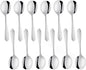 Elizabeth Stainless Steel Set of 12- Stainless Steel Silverware Flatware Cutlery Kitchen Tableware Set for Home and Restaurant