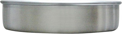 Aluminum Round Layer Cake Baking Pan Set of 3 - Bakeware for Cake Pizza Layer Cake Pans Easy Releasing Cake Baking Pans Circle Cake Pans Cake Tin Cheesecake Mold