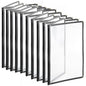 8-1/2” x 11” Double Fold Restaurant Menu Covers 2 Page 4 View Set of 10- Crystal Clear Menu Covers Fits A4 Size Paper Menu Sleeve Folder Menu Book Holders for Bar Cafe Restaurant