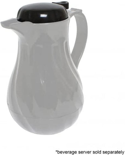 Swirl Double Wall Insulated Beverage Server - Thermal Coffee Carafe Server Pitcher Beverage Dispenser Coffee Water Tea Carafe for Keeping Hot Beverage