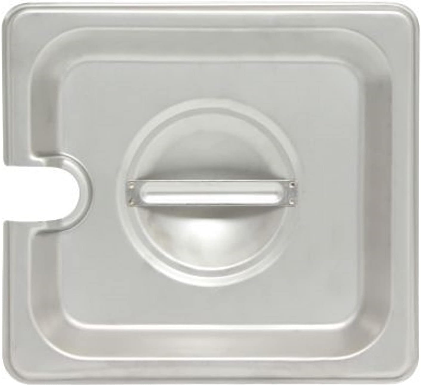 Stainless Steel Anti-Jamming Steam Pan Cover 24 Gauge- Chafing Anti-Jam Steam Table Pan Lid Catering Metal Food Pan Cover for Restaurant Family Events Personal Catering