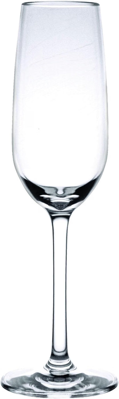 7 oz Champagne Glass Polycarbonate Clear Color- Plastic Stemware Wine Glass Red Wine Glass Drinking Glass Toasting Glass Cocktail Cup Drinkware Ideal for Party Wedding Birthday