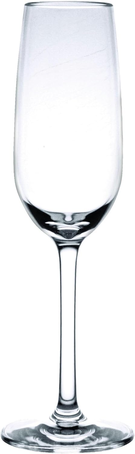 7 oz Champagne Glass Polycarbonate Clear Color- Plastic Stemware Wine Glass Red Wine Glass Drinking Glass Toasting Glass Cocktail Cup Drinkware Ideal for Party Wedding Birthday