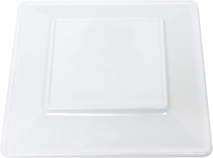 Square Plate Passion Melamine - Dinner Plates Reusable Dishes Plates Perfect for Dishes Dishwasher Safe Break-Resistant