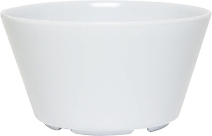 8 oz Bouillon Cup Melamine Set of 12- Dinnerware Soup Bowls Small Bowls for Side Dishes Dessert Soup Chili Dipping Sauce Dishwasher Safe Break-Resistant