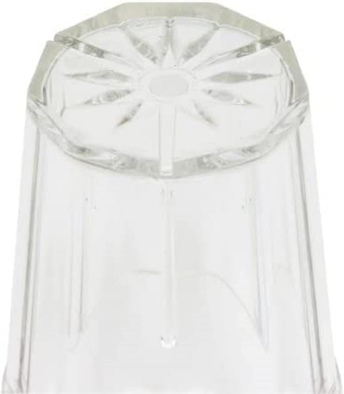 Diamond Tumbler/Drinking Cups Polycarbonate Set of 12-Premium Iced Tea Glasses Stackable Reusable Drinking Glasses Dishwasher Safe Break-Resistant for Home Restaurants