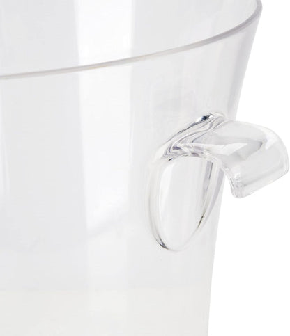 Ice Bucket for Bottle Service Polycarbonate Clear Color- Beverage Tub Champagne Wine Beverage Cooler Wine Cooler Beer Chiller Ideal Party Tubs for Indoor Outdoor Bars