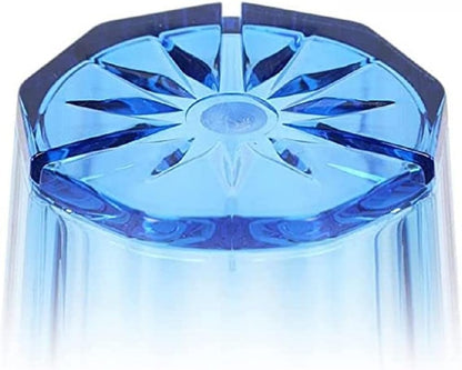 Diamond Tumbler/Drinking Cups Polycarbonate Set of 12-Premium Iced Tea Glasses Stackable Reusable Drinking Glasses Dishwasher Safe Break-Resistant for Home Restaurants