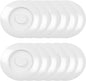 8-1/4” Tortilla Server with Lid Melamine Set of 12 - Tortilla/Pancake Keeper Food Container Perfect for Keeping Tortillas Pancakes and Waffles Warm Dishwasher Safe