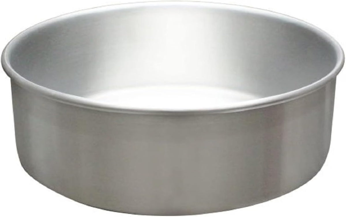 Aluminum Round Layer Cake Baking Pan Set of 3 - Bakeware for Cake Pizza Layer Cake Pans Easy Releasing Cake Baking Pans Circle Cake Pans Cake Tin Cheesecake Mold