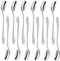Elizabeth Stainless Steel Set of 12- Stainless Steel Silverware Flatware Cutlery Kitchen Tableware Set for Home and Restaurant