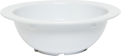 Grapefruit Bowl White Color Melamine Set of 12- Dishwasher Safe Break-Resistant Reusable Bowls Serving Bowl Soup Bowls Dessert Bowls for Fruits Salad Kitchen Restaurants