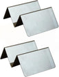 Stainless Steel Taco Holder Stand Rack Tray Soft or Hard Taco Shell Holder Street Taco Rack- Fill & Serve Tacos With Ease