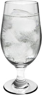 20 oz Goblet Glass Polycarbonate Clear Color- Beverage Stemmed Plastic Glass Cup Goblet Party Glass Classic Beverage Glass Juice Glass for Cocktails Water Juice Beer