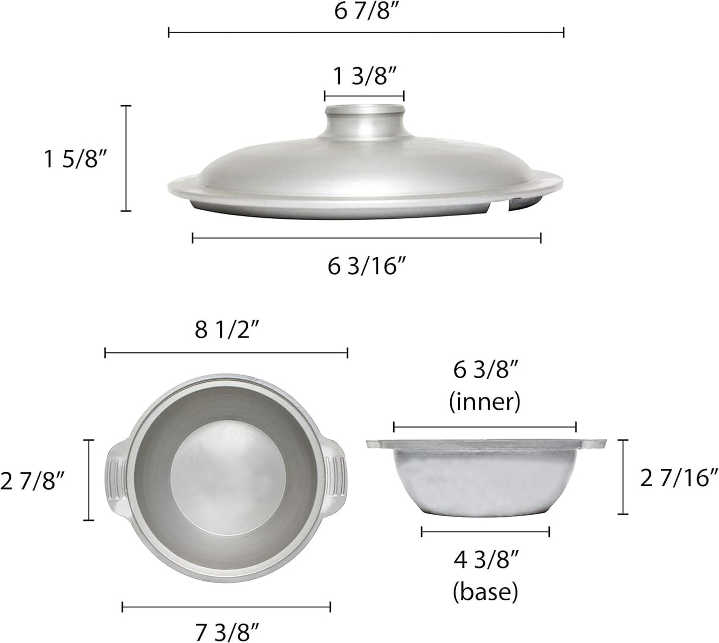 Aluminum Sam Bai Wok with Lid- Stir Wok Pan with Lid Fry Pans Cookware Chinese Wok Perfect for Home and Restaurants