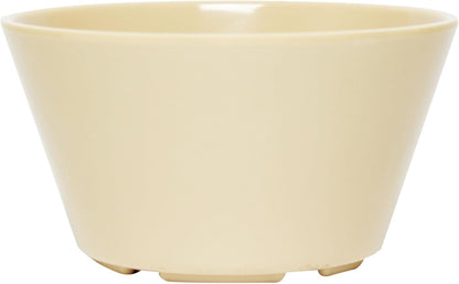 8 oz Bouillon Cup Melamine Set of 12- Dinnerware Soup Bowls Small Bowls for Side Dishes Dessert Soup Chili Dipping Sauce Dishwasher Safe Break-Resistant