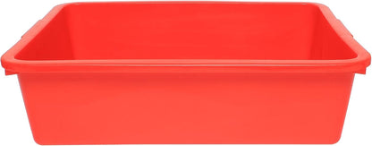Utility Kitchen Bus Box/Tub/Bin with Outer Lips - Heavy Duty Plastic Restaurant Tub/Dish Washing Box Wash Basin Tub for Kitchen Home Restaurants