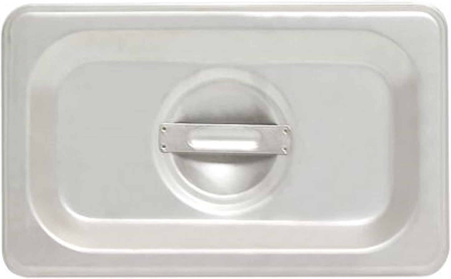 Stainless Steel Anti-Jamming Steam Pan Cover 24 Gauge- Chafing Anti-Jam Steam Table Pan Lid Catering Metal Food Pan Cover for Restaurant Family Events Personal Catering