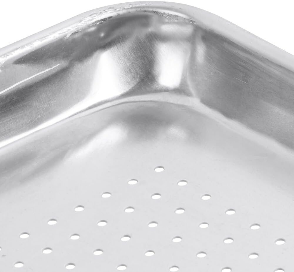 18" x 13" Perforated Aluminum Sheet Pan- Oven Safe Baking Pan Baking Tray Cookie Sheet Baking Sheet Perfect for Baking Roasting and More