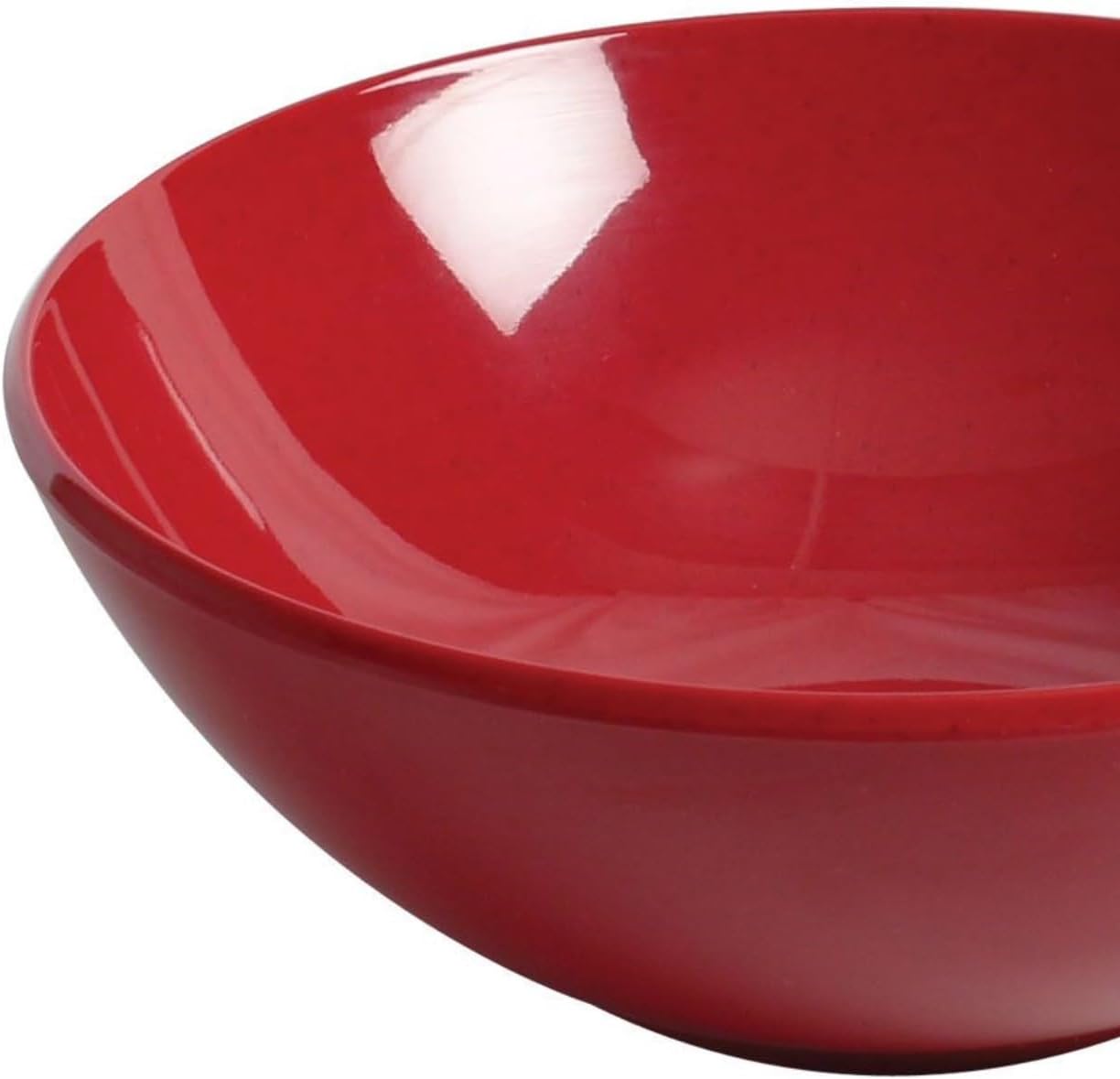 Round Serving Bowl Passion Melamine - Dishwasher Safe Break-Resistant Serving Bowl Soup Bowl for Salads Rice Pasta Dessert Side Dishes Home Restaurants
