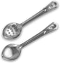 Basting Spoon Stainless Steel with Hanging Slot- Basting Spoon Utensil Spoon for Mixing Stirring Cooking & Serving Kitchen Accessories Restaurants and Home