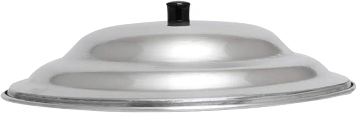 Aluminum Wok Cover Lid - Frying Pan Cover Pan Cover Wok Lid Woks Asian Cookware Aluminum Dome Shaped Cover For Home Kitchen and Restaurants
