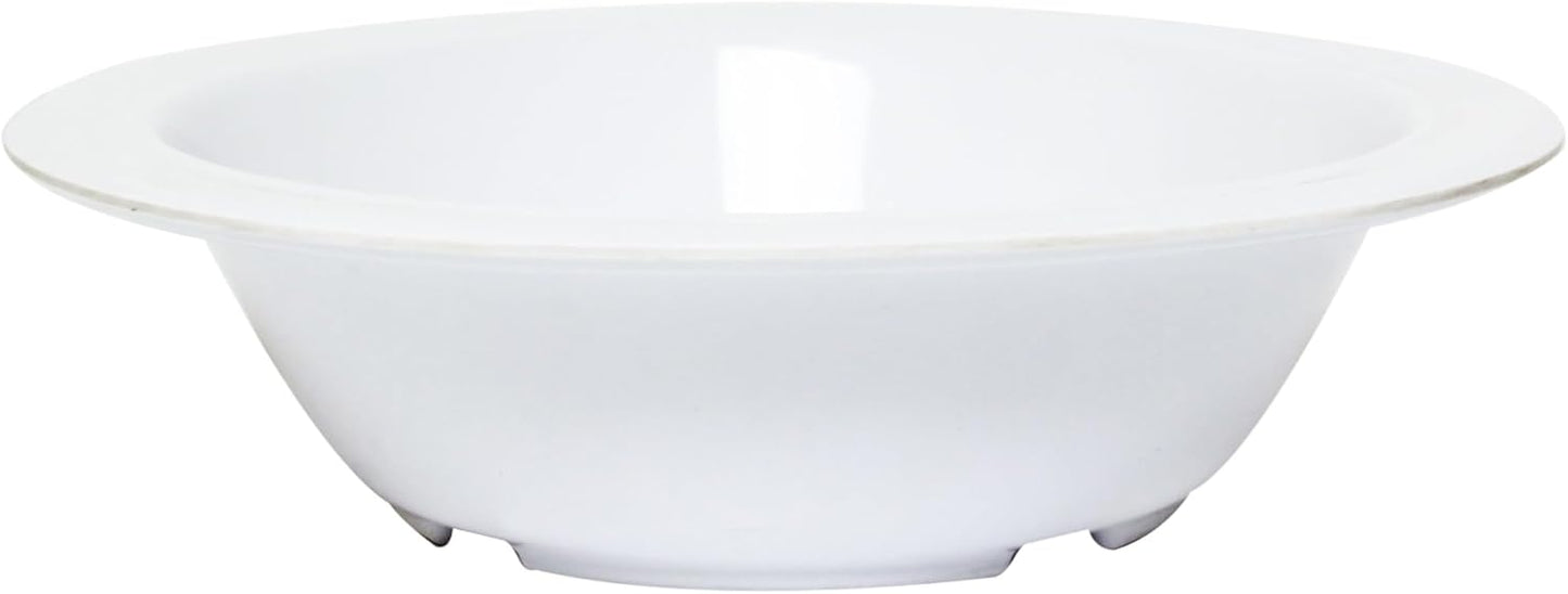 12 oz. Soup/Cereal Bowl Melamine Set of 12- Dishwasher Safe Break-Resistant Reusable Bowls Serving Bowl Soup Bowls for Fruits Salad Kitchen Restaurants