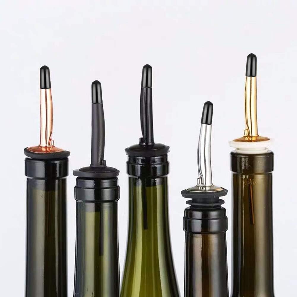 Universal Liquor Pourer Cover 1" Dust Cap PolyVinyl Chloride Set of 12-Pourer Cap Liquor Bottle Pourer Cover Dispenser Spout Dust Covers Bottle Pour Spout Cover