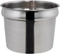 Stainless Steel Vegetable Inset Pan - for Soup Warmer and Soup Chafer Soup Pot Soup Station Applicable for Kitchen Hotel Catering Restaurant Buffet Parties Banquets
