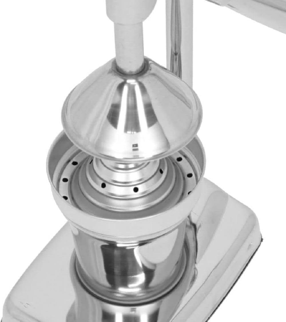 13 3/4" Stainless Steel Manual Fruit Squeezer Juicer Cup Style Citrus Juicer- Easy-to-Clean Heavy-Duty Professional Citrus Juicer Lemon Squeezer Manual Citrus Press & Squeezer Juicer