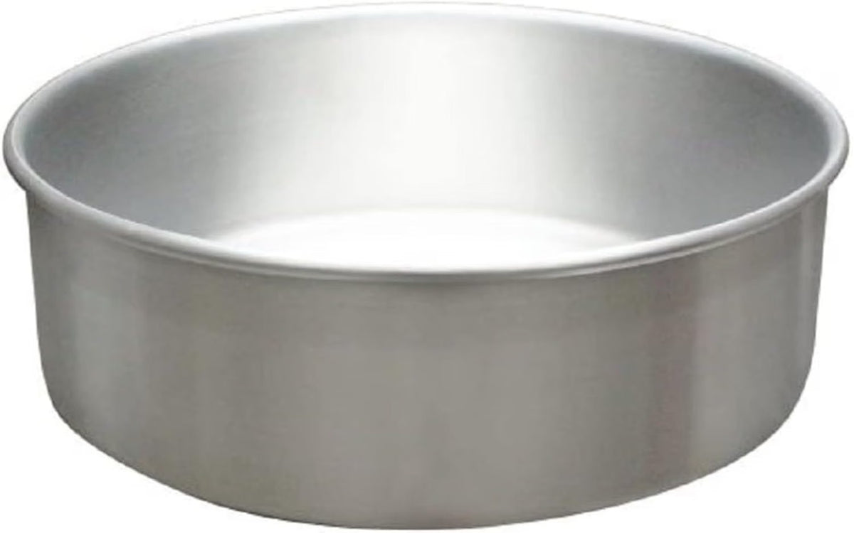 Aluminum Round Layer Cake Baking Pan Set of 3 - Bakeware for Cake Pizza Layer Cake Pans Easy Releasing Cake Baking Pans Circle Cake Pans Cake Tin Cheesecake Mold