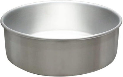 Aluminum Round Layer Cake Baking Pan Set of 3 - Bakeware for Cake Pizza Layer Cake Pans Easy Releasing Cake Baking Pans Circle Cake Pans Cake Tin Cheesecake Mold