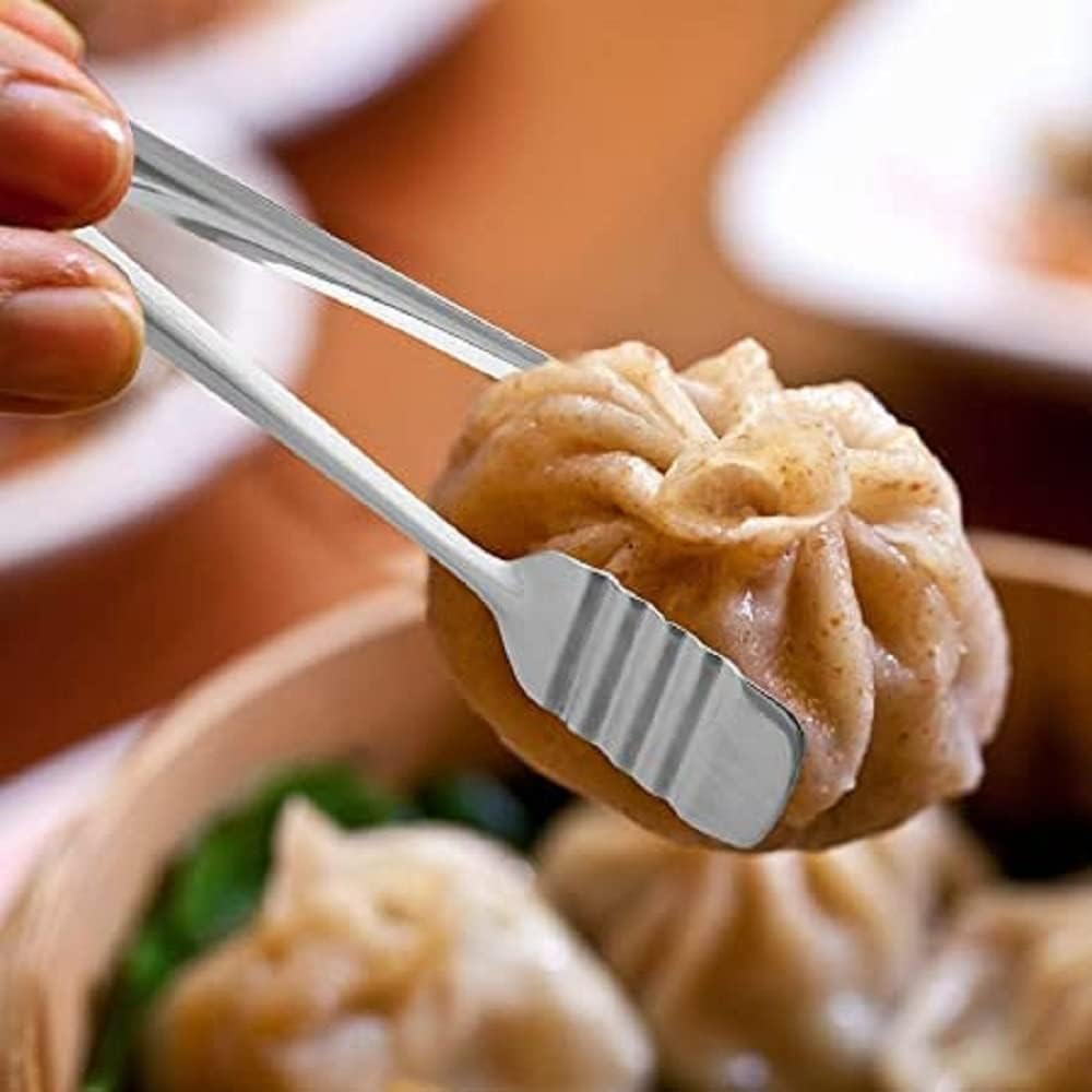 Pastry Tong Stainless Steel - Serving Tongs Kitchen Tongs for Appetizers Tea Party Coffee Bar Desserts Perfet for Buffets Home and Restaurants Food Tong Buffet Tong Appetizer