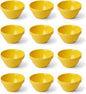 Bouillon Cup Color Melamine Set of 12- Dishwasher Safe Break-Resistant Reusable Bowls Serving Soup Bowl Broth Cups Soup Bowls Ice Cream Dipping Sauce