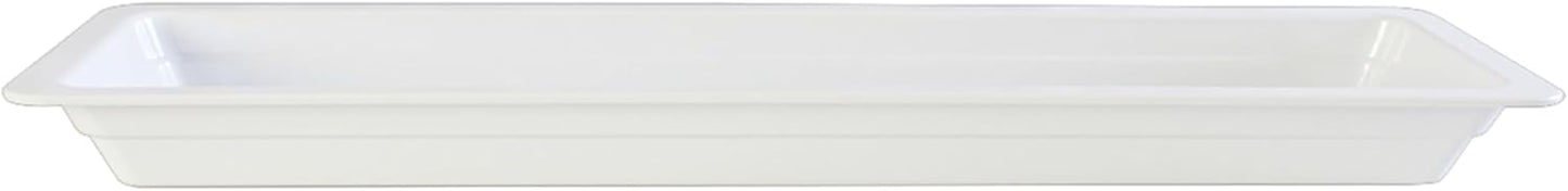 Deep Anti-Jam Food Pan Melamine - Gastronorm Pan Steam Table Pan Platters Serving Trays Commercial Food Pan for Food Appetizers Fruit Veggies Desserts