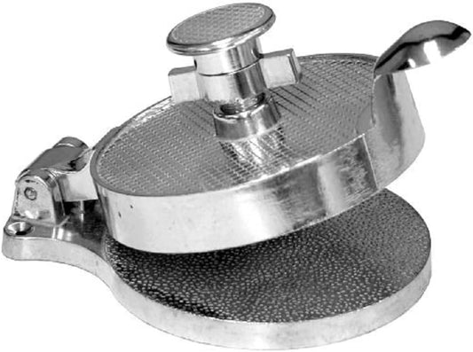 4-1/2" Heavy Duty Adjustable Hamburger Press Aluminum- Adjustable from 1/8" to 3/8" Hamburger Press Patty Maker Meat Beef Cheese Veggie Burger Maker for Grill Griddle BBQ Barbecue