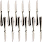 Set of 12 Stainless Steel - Steel Flatware Silverware Cutlery Kitchen Tableware for Home Restaurant for Stirring Coffee Dessert Cake Ice Cream Cappuccino