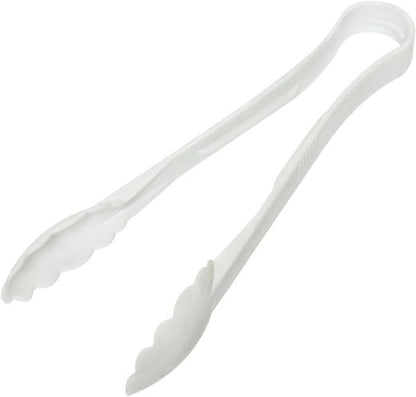 Scallop Grip Utility Tong Polycarbonate Comes in each- Serving Tong Kitchen Tong Utensil Cooking Tongs Buffet Tongs Ice Tongs for Buffet Catering Home Kitchen Restaurants