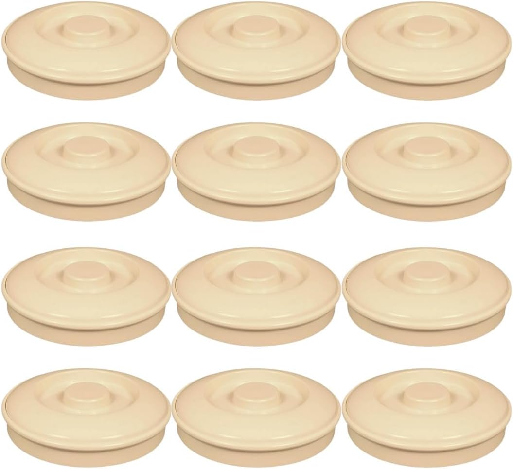 8-1/4” Tortilla Server with Lid Melamine Set of 12 - Tortilla/Pancake Keeper Food Container Perfect for Keeping Tortillas Pancakes and Waffles Warm Dishwasher Safe