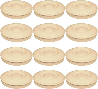 8-1/4” Tortilla Server with Lid Melamine Set of 12 - Tortilla/Pancake Keeper Food Container Perfect for Keeping Tortillas Pancakes and Waffles Warm Dishwasher Safe