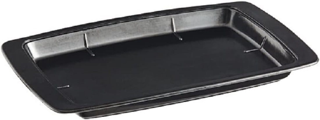 13" x 8" Rectangular Bakelite Underliner fits 11" x 7-1/5" Stainless Steel Sizzling Platter - Rectangular Sizzle Platter Underliner Base Restaurant Home Kitchen
