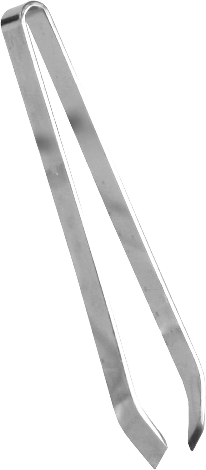 4-3/4" Stainless Steel Multifunctional Tong Set of 3 - Dishwasher safe Multi-function Precision Food Tweezers Cooking Tongs Kitchen Serving Tong for Home Kitchen Restaurants