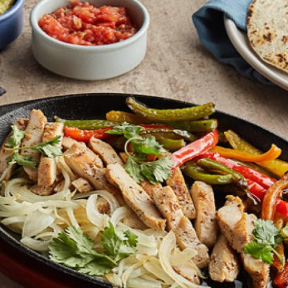 7" x 9-1/4" x 1-1/2" Cast Iron Skillet with Handle - Stackable Grill Skillet Sizzle Platter Fajita Pan Perfect for Meats Steak Fish Vegetables Home Kitchen Restaurant
