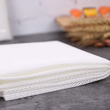 43-1/2" x 43" Sushi Rice Cooking Cloth Polyester - Rice Net Sushi Rice Cooking Net Rice Cooker Rice Cooker Napkin Reusable Home Commercial Rice Net Napkin Cooking Steam Cloth