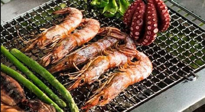 9-1/2" Stainless Steel Barbecue Tong Serrated Grip - Metal Food Tongs Strong Grip for Grabbing Food Cooking Cooking Grilling Barbecue BBQ Buffet Buffet and Turning Food
