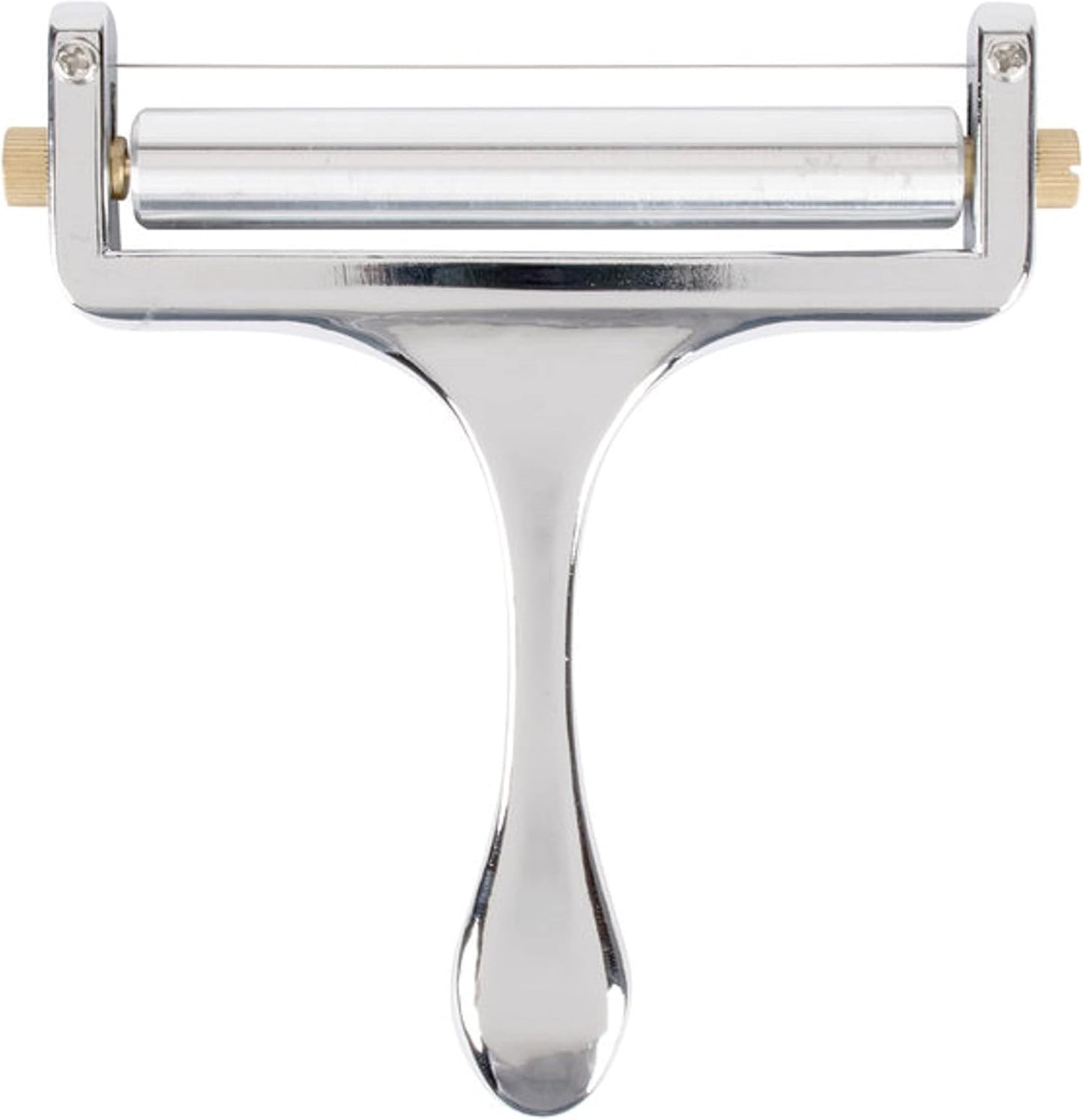 Heavy Duty Cheese Slicer - Hand Held Cheese Cutter for Cheddar Gruyere Raclette Mozzarella Cheese Block Adjustable Cheese Shaver Thick & Thin Slicer Cheese Curler (Silver)