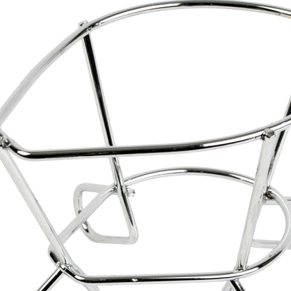 8-1/2" x 7-1/4" x 6" Wire Ham Holder Chrome Plated - Roasting Wire Spiral Ham Holder Roasting Rack For Ham Cooling Drying Rack Kitchen Rack Great for Cooking Roasting